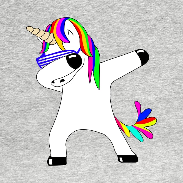 Dabbing Unicorn by ChrisWilson